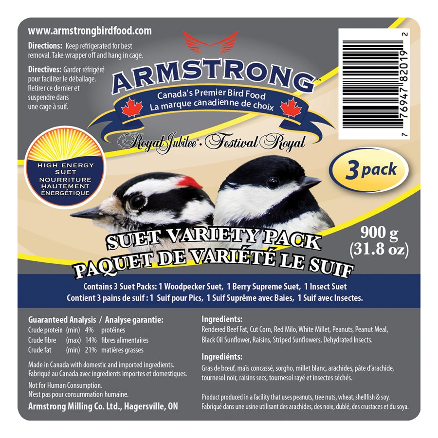Royal Jubilee Suet Variety Pack (3 Pack) Carp Garden Centre West Ottawa