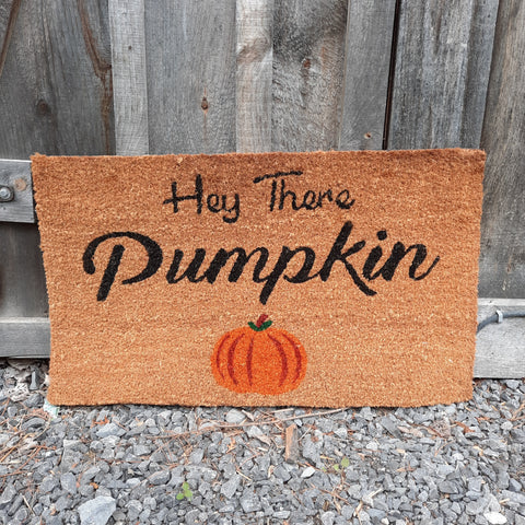 Hey There Pumpkin Doormat