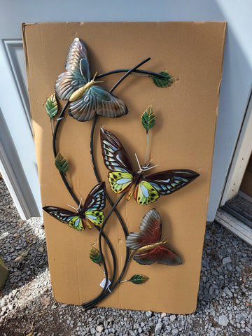 Butterfly wall decor