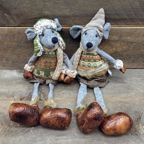 Green Dangly Leg Mouse