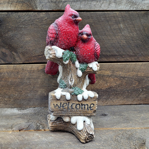 Cardinals Welcome Branch 15.5"