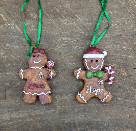 Gingerbread Boy/Girl/Heart 3"