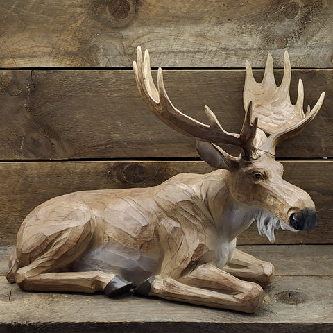 Laying Moose 24"