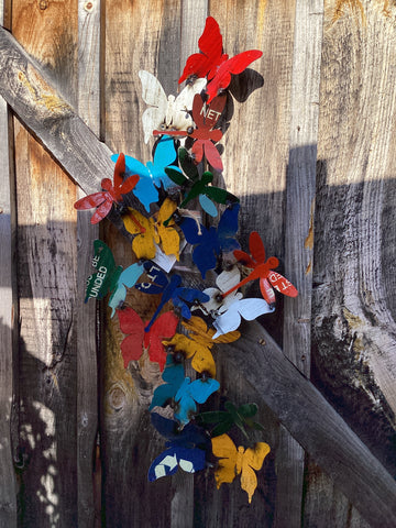 Dragonfly And Butterfly Wall Panel