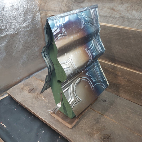 Crooked Birdhouse w/ Fork