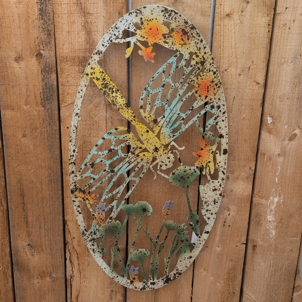 Oval Garden Wall Decor