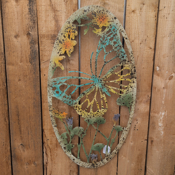 Oval Garden Wall Decor