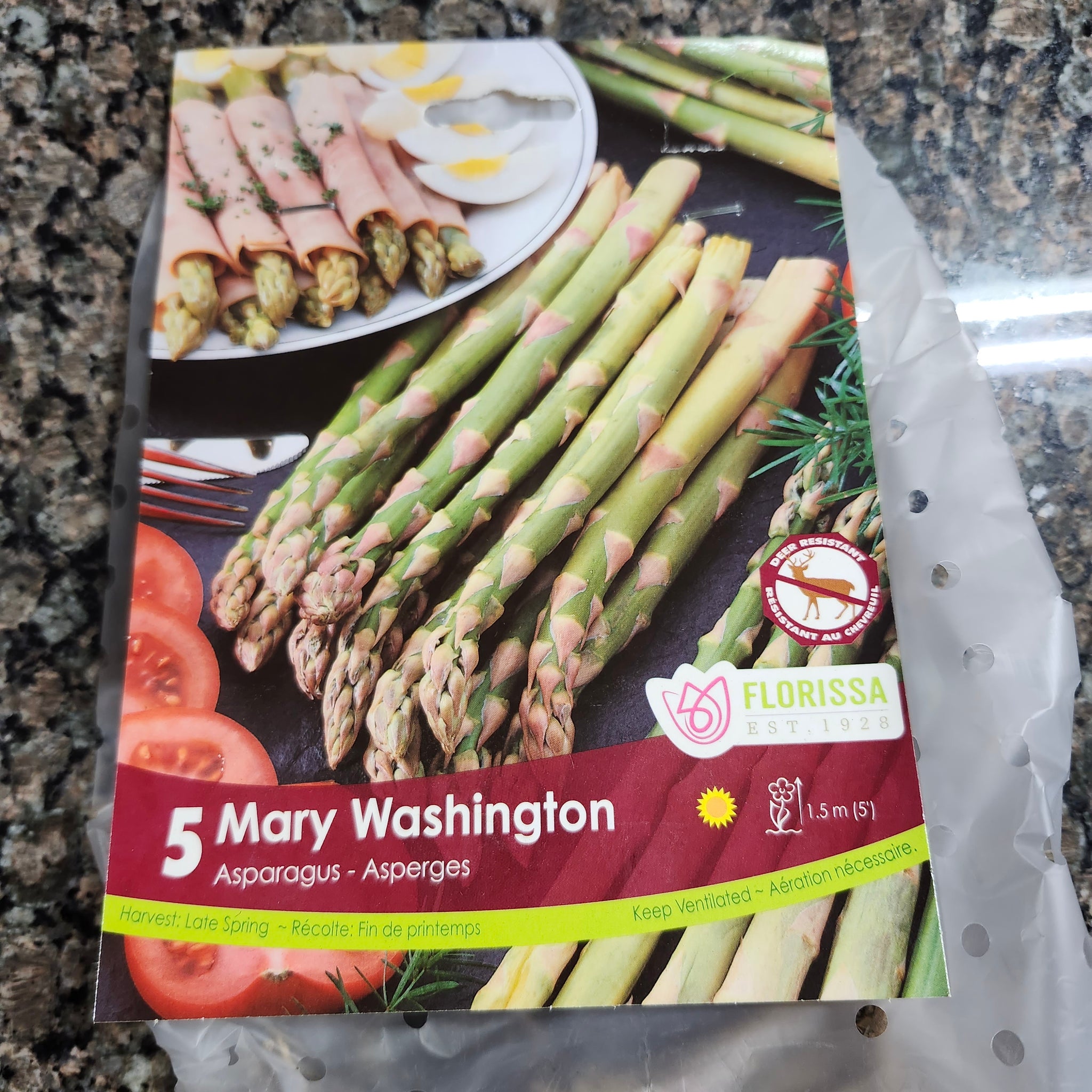 Asparagus Crowns Mary Washington