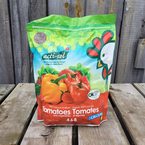 Tomatoes and vegetables 4-6-8 2.5 kg