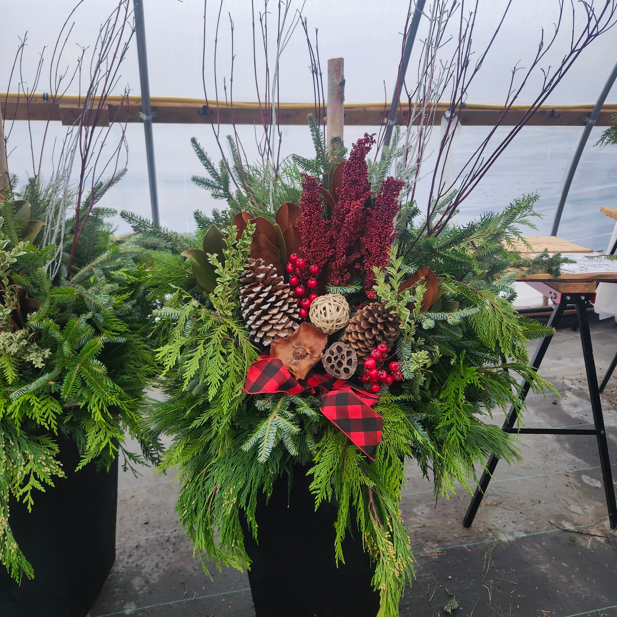 Christmas Planter - Tall