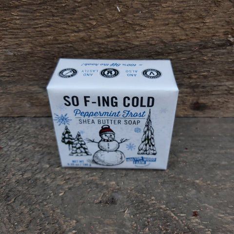Soap Bar 'So F'ing Cold'
