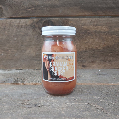 Graham Cracker Crust - Mason Jar Candle 16oz