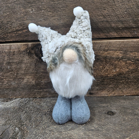 15.5" Grey White Gnome