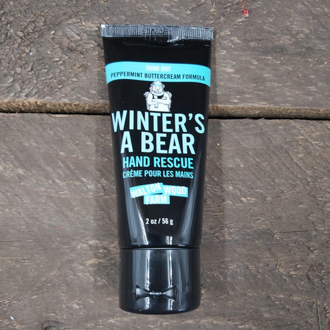 Hand Rescue Tube 'Winter's a Bear'