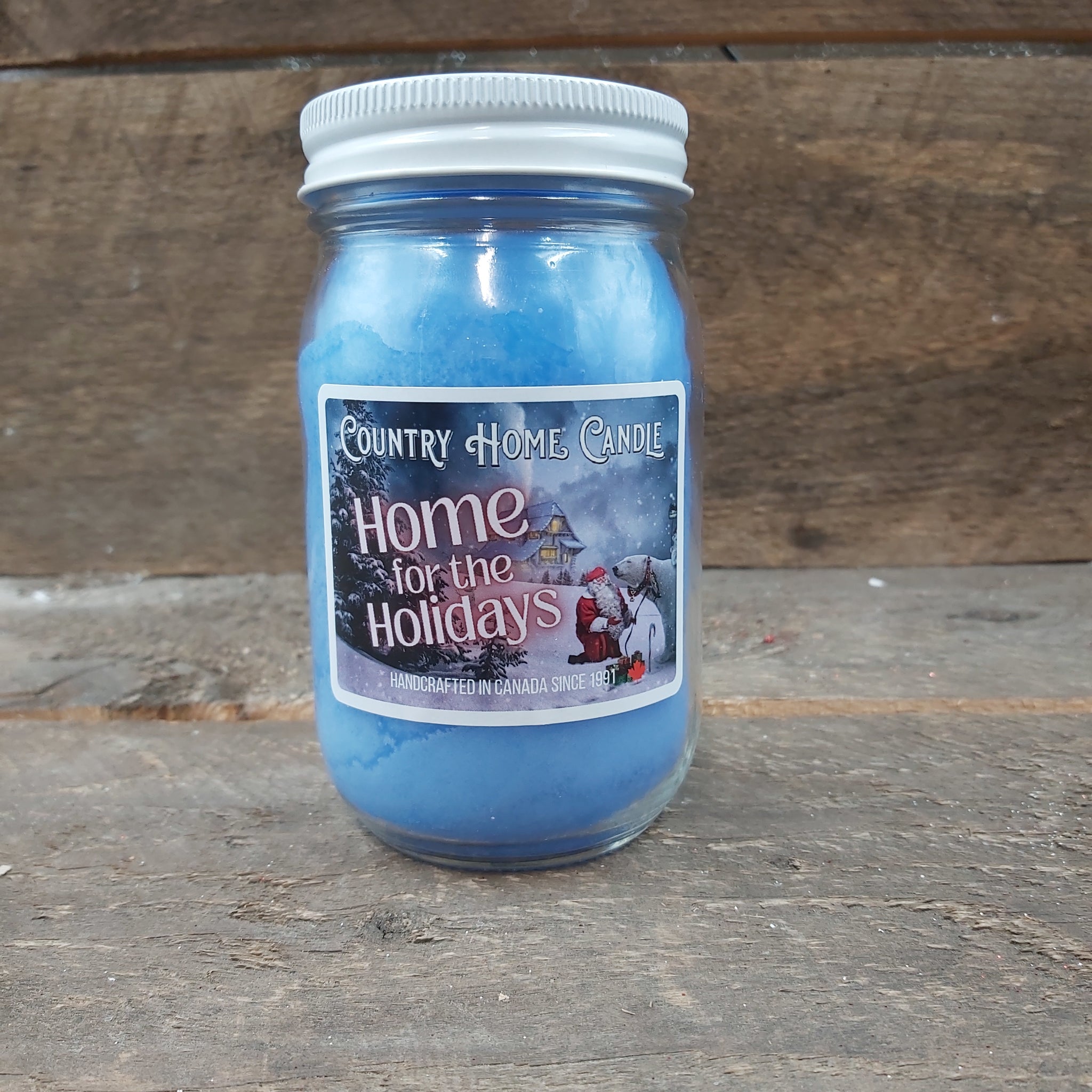 Home For The Holidays - Mason Jar Candle 16oz