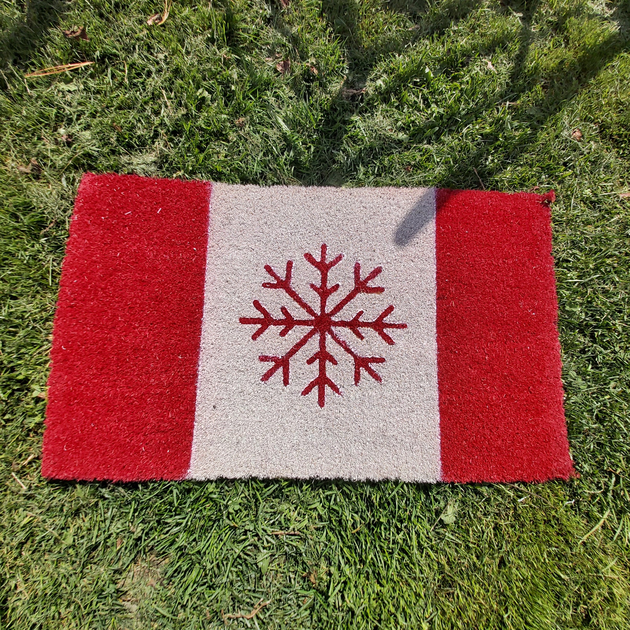 Doormat 'Canada Snowflake'