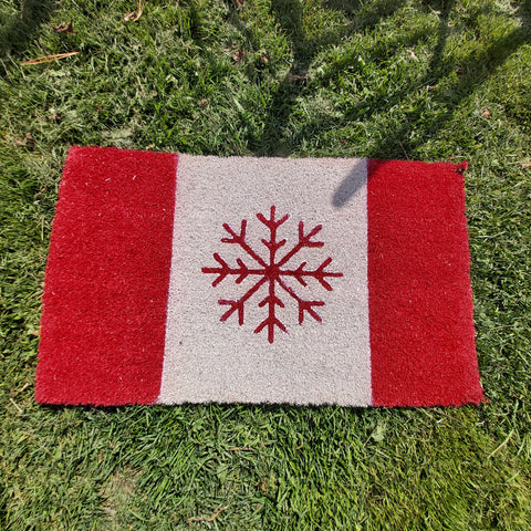 Doormat 'Canada Snowflake'