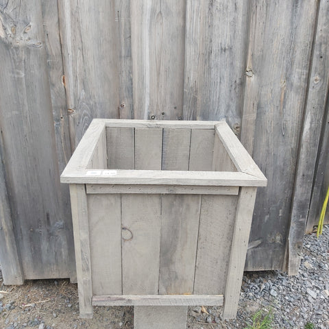 Square Pine Planter 19"x19"x16"