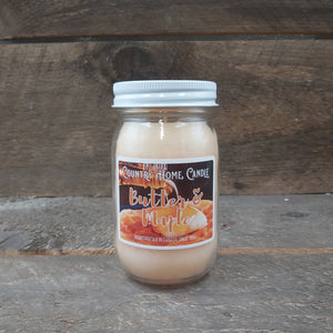 Butter & Maple - Mason Jar Candle 16oz
