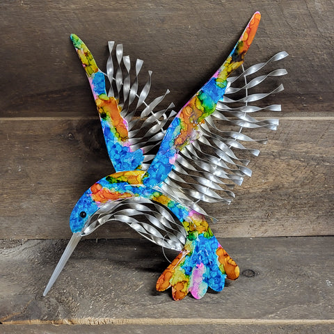 Wall Art 'Rainbow Hummingbird'