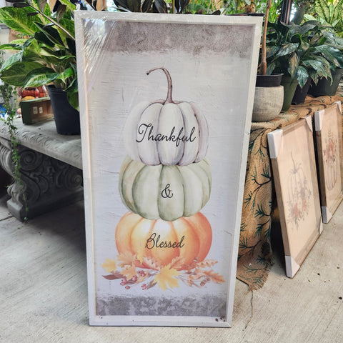 Pumpkin Stack Sign