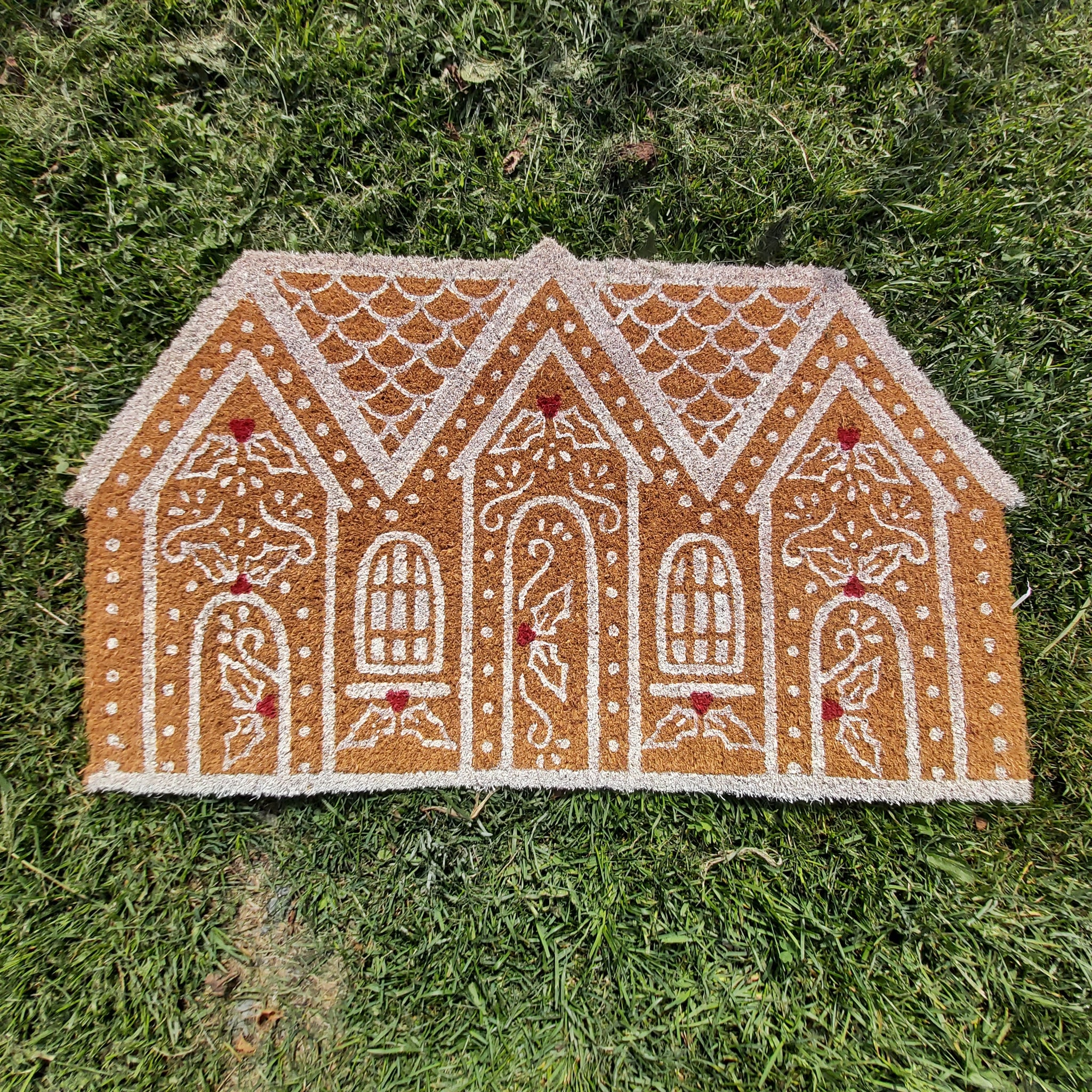 Doormat 'Gingerbread House'