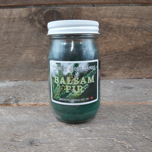 Balsam Fir - Mason jar candle 16oz