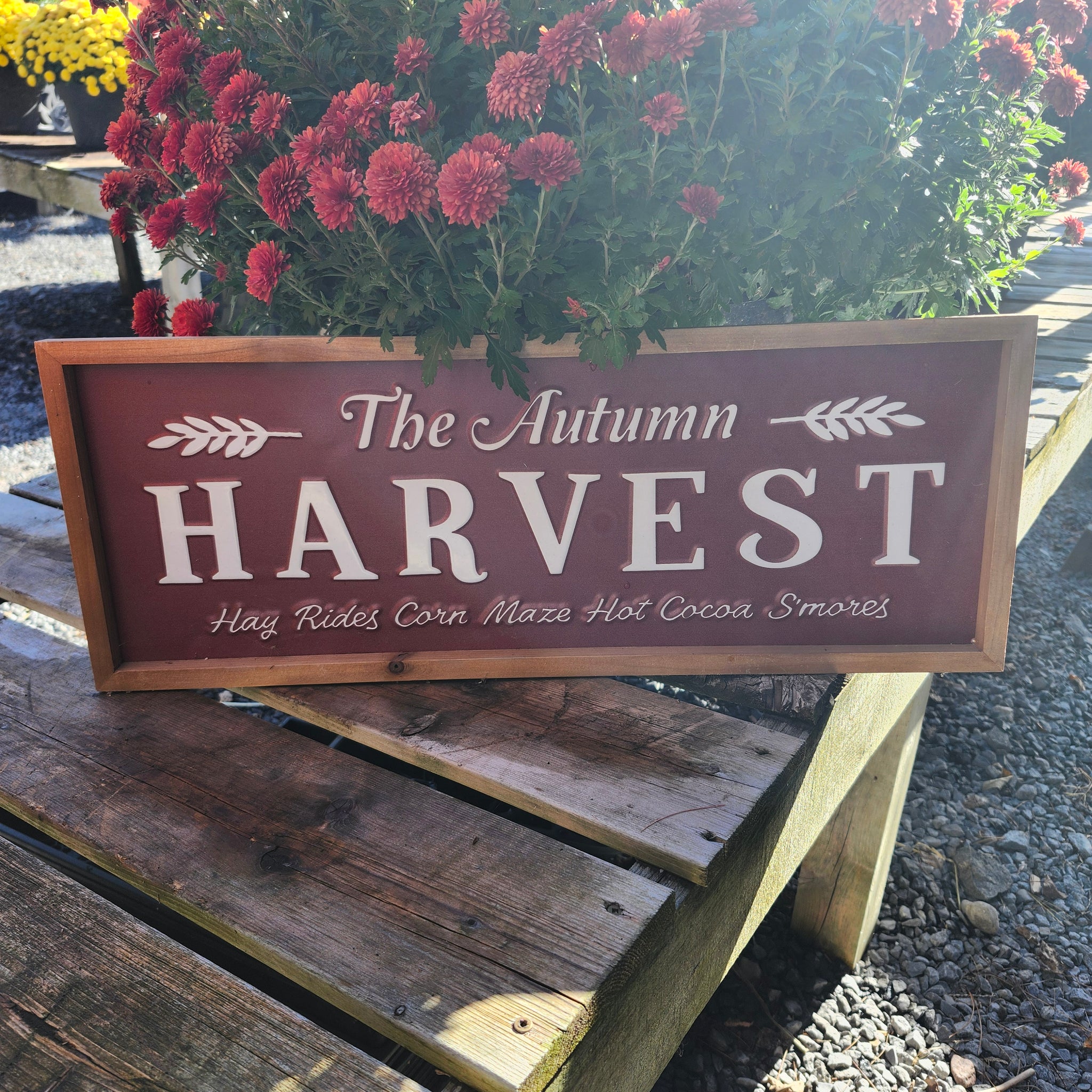 Autumn Harvest Sign