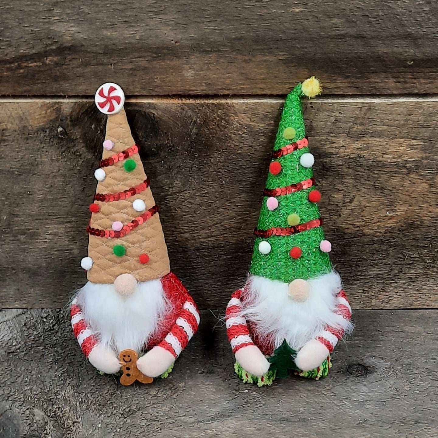 8" Fabric Elf Ornament