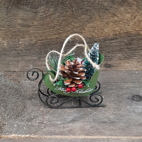 4" 'Country Sleigh' Ornament
