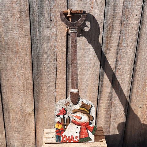 35" Santa/Snowman Shovel