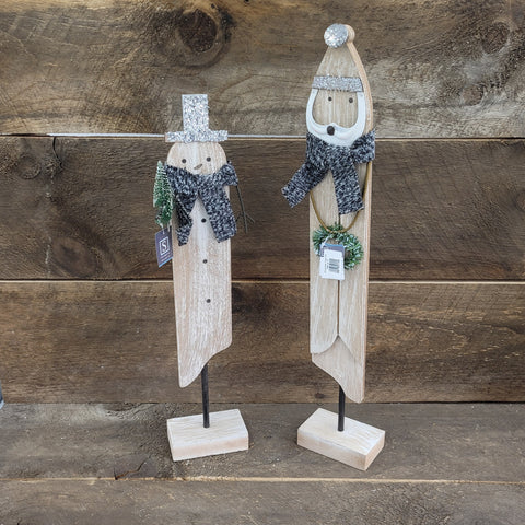 Snowman Figurine-Set of 2