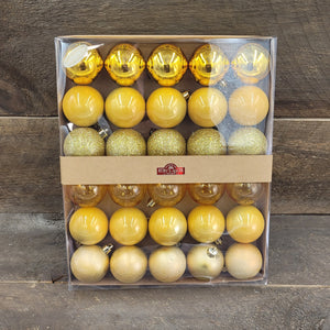 Gold Ball Ornament