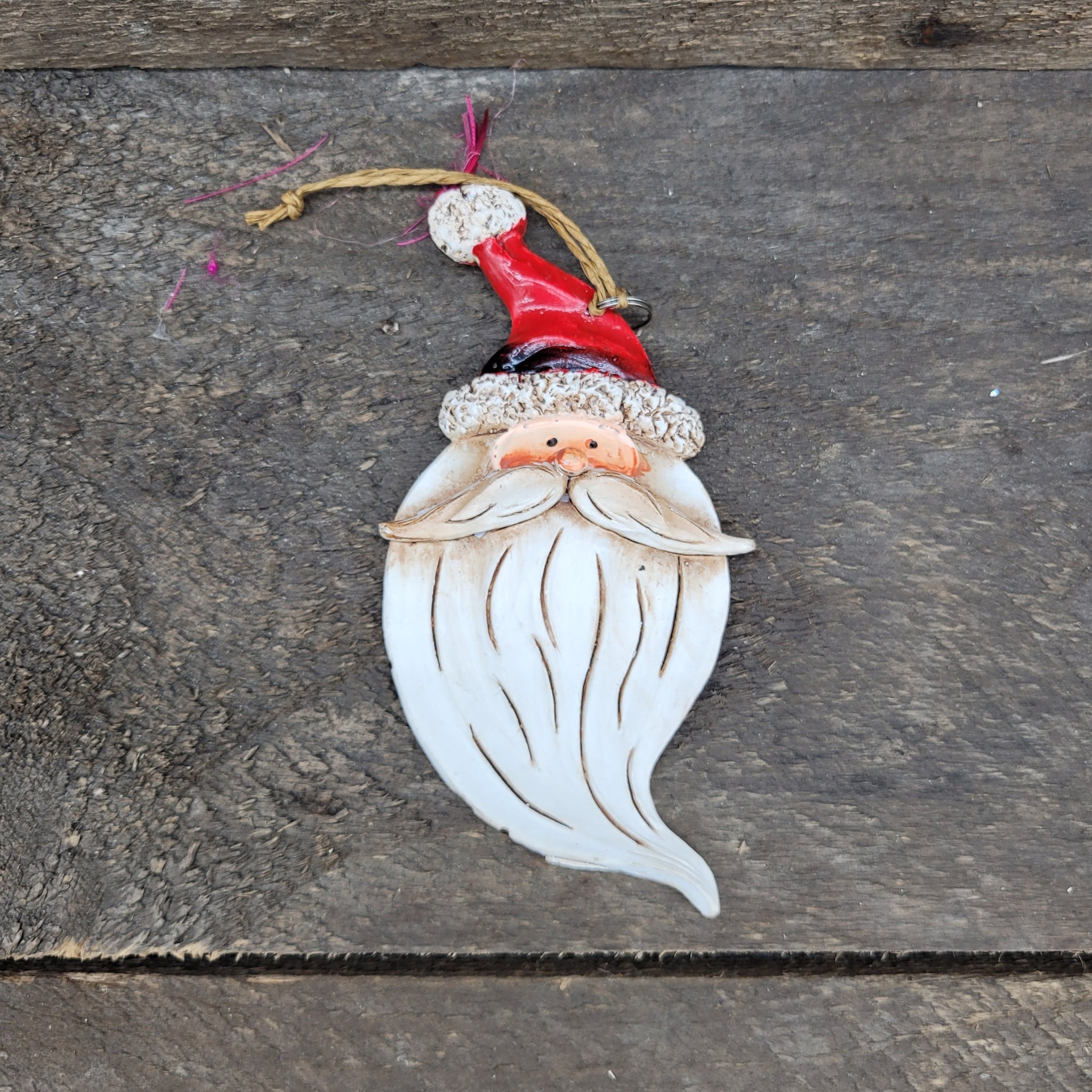 5" 'Santa Flowing Beard' Ornament