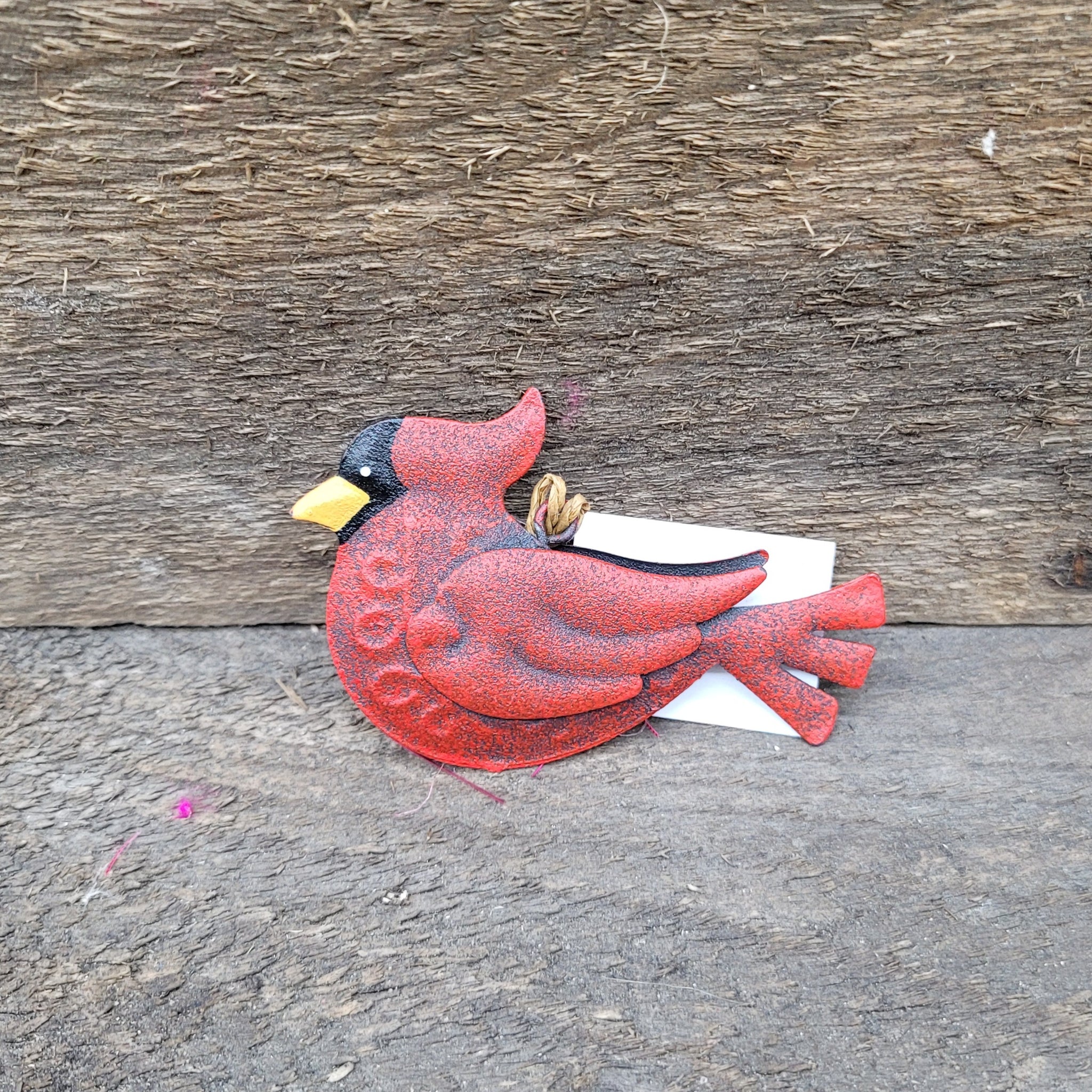 3" Metal 'Cardinal' Ornament