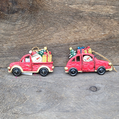 4.5" 'Red Truck' Ornament