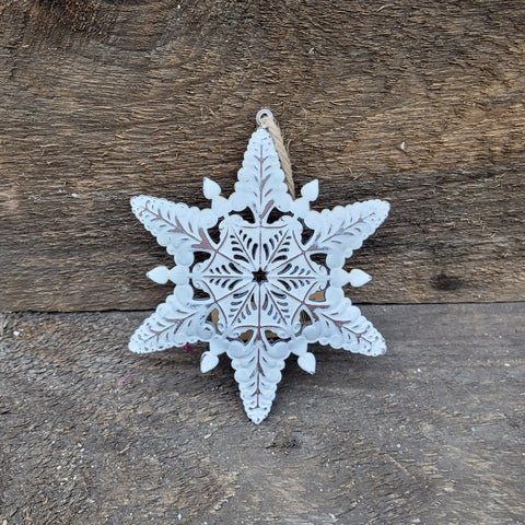 White Metal Ornament