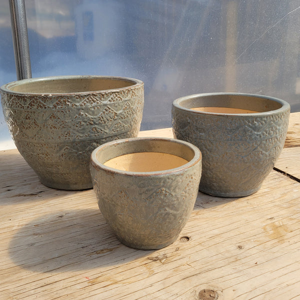 Stella Sky Ceramic Planters - Yoma Toga Bell Pot