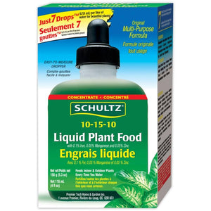 Schultz Liquid Plant Food 10-15-10 150g