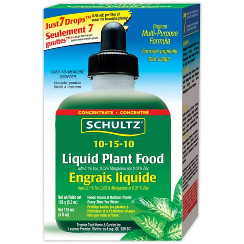 Schultz Liquid Plant Food 10-15-10 150g