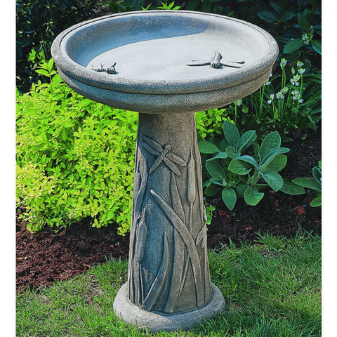 Dragonfly Birdbath